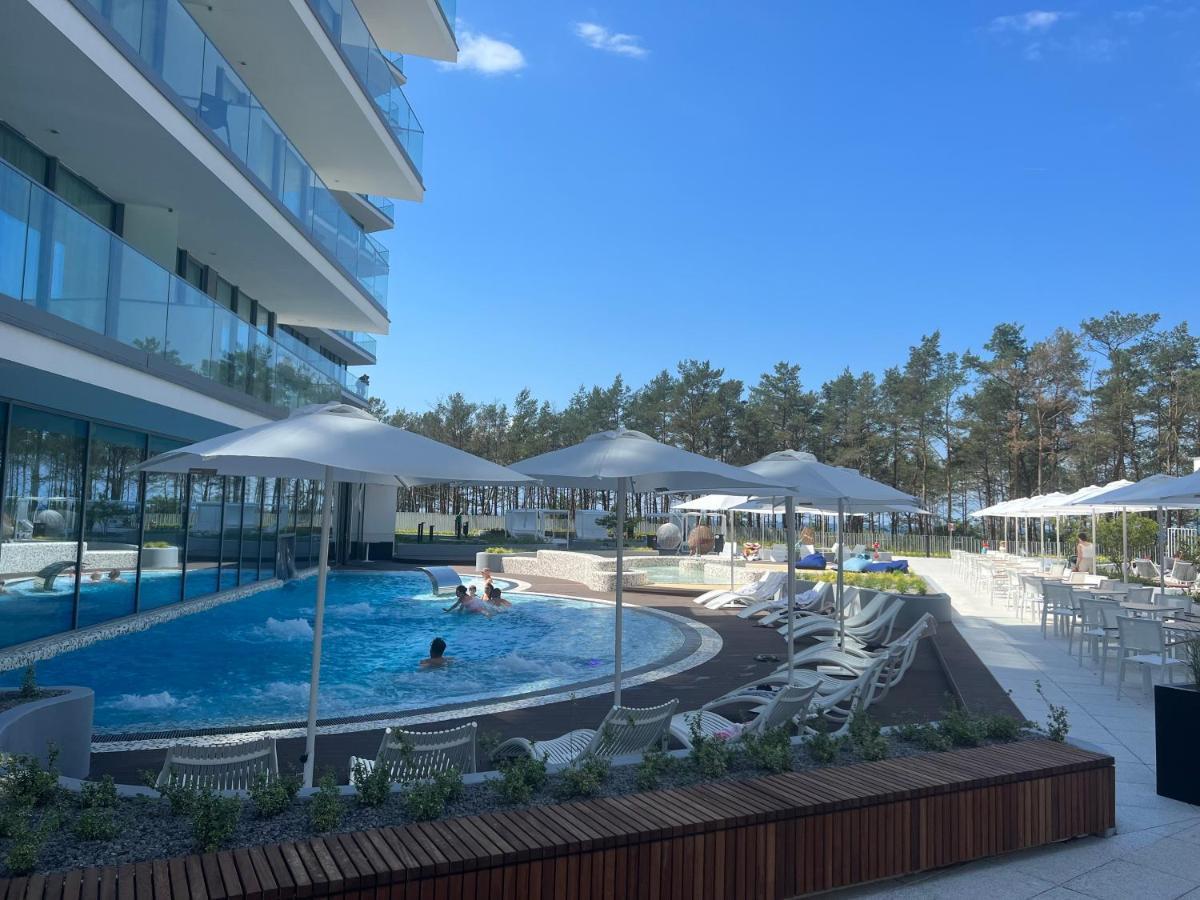 Wave Resort & Spa Magic Apartaments With Sea View Miedzyzdroje Exteriör bild