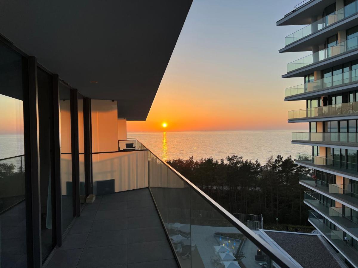 Wave Resort & Spa Magic Apartaments With Sea View Miedzyzdroje Exteriör bild