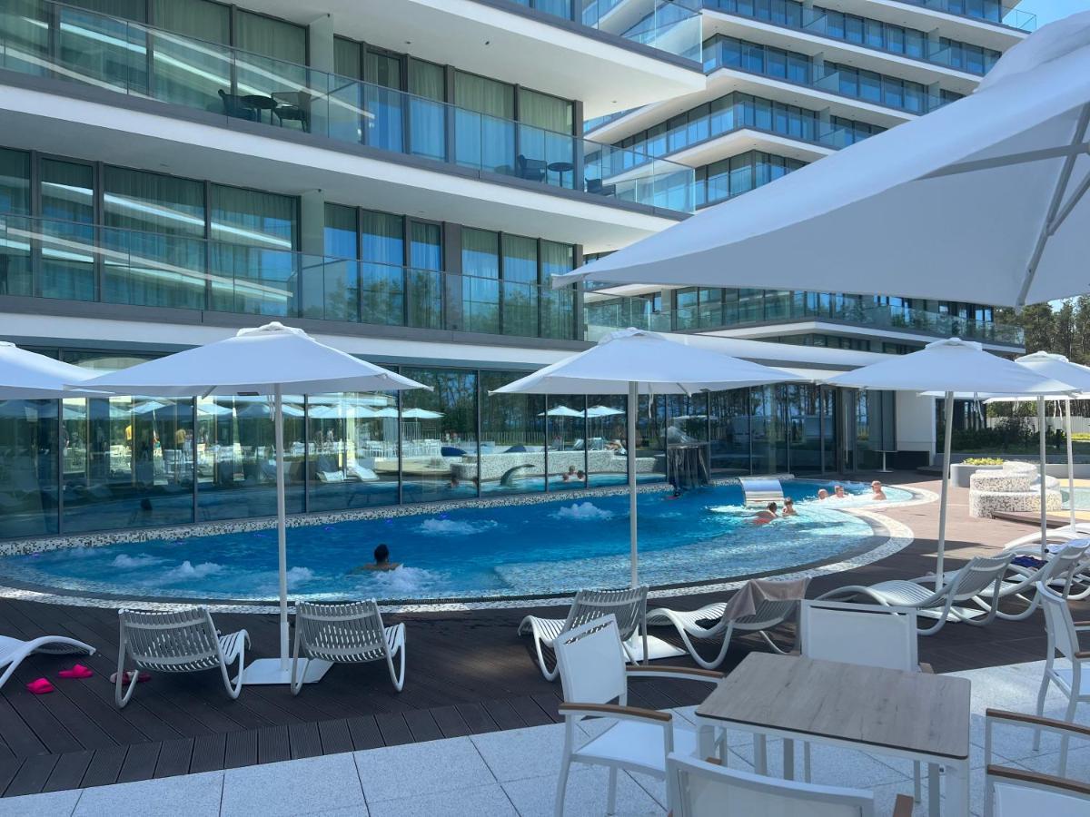 Wave Resort & Spa Magic Apartaments With Sea View Miedzyzdroje Exteriör bild
