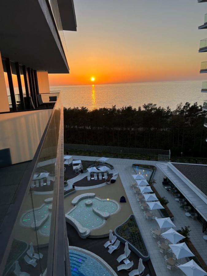 Wave Resort & Spa Magic Apartaments With Sea View Miedzyzdroje Exteriör bild