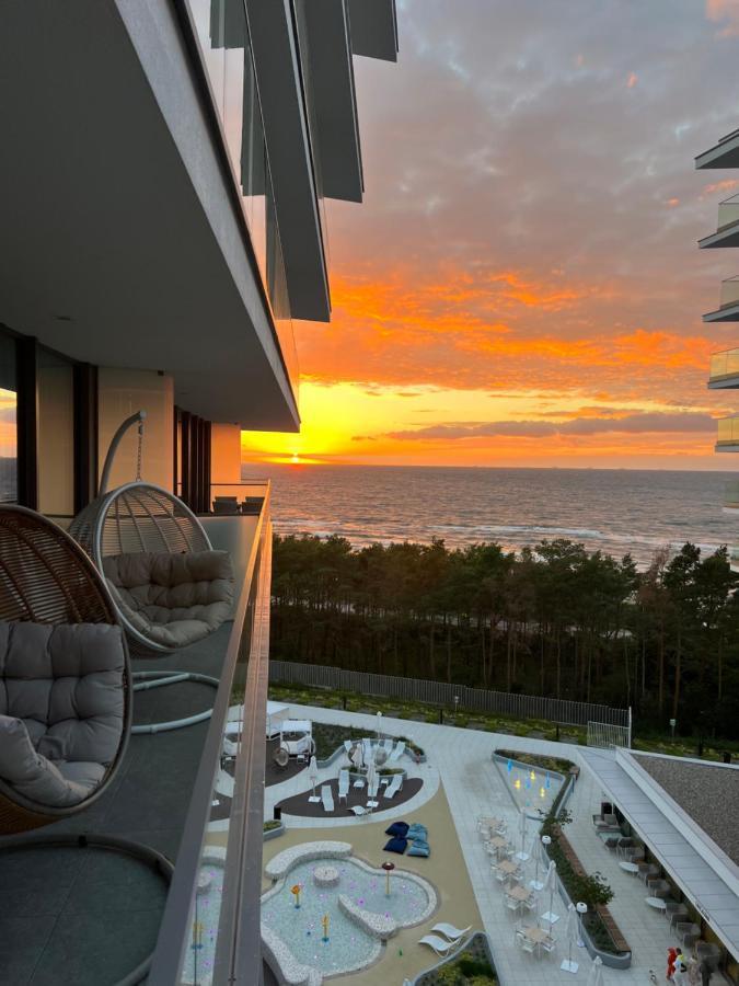 Wave Resort & Spa Magic Apartaments With Sea View Miedzyzdroje Exteriör bild